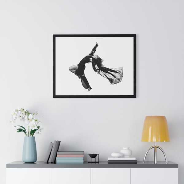 Surrending to the wind - Framed Print