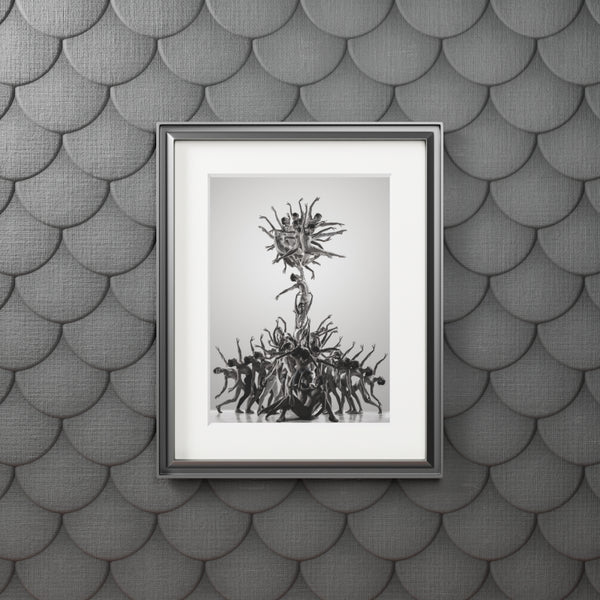 Dancers Tree - Fine Art Print (Passepartout Paper Frame)