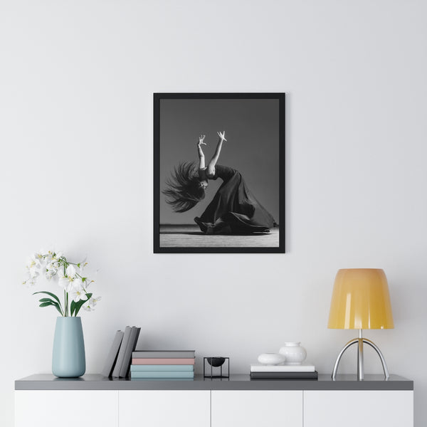 Black Dress - Framed Print