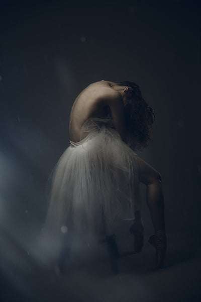 Ballerina silhouette by David Perkins