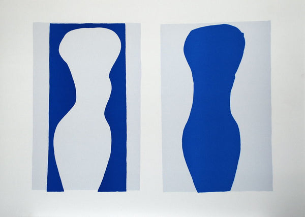 Color lithograph after the work by Henri Matisse. This lithograph was printed and published in 2007 in our Art-Lithographies workshop in Paris using 100% cotton 300 g/m² BFK Rives paper to celebrate the 60th anniversary of the original 1947 Jazz book of which our portfolio is the facsimile. The lithograph was authorized, supervised and validated by the Matisse Estate.